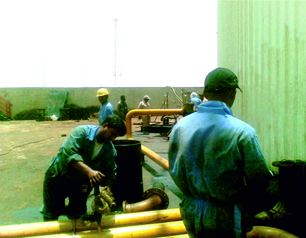 Metal fabrication work
